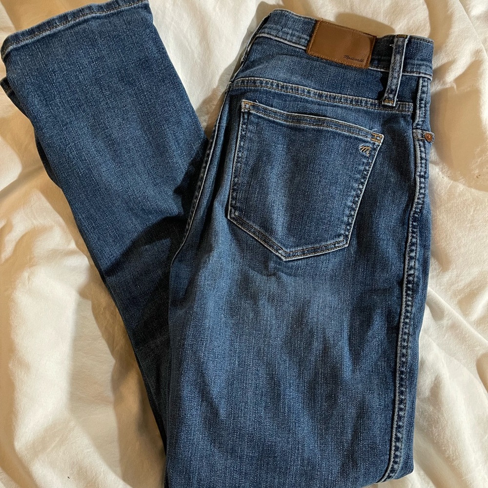 Madewell the Stovepipe jeans 26T